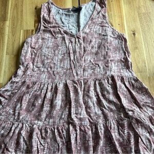 Daytrip Sleeveless Tiered Dress | Women’s Size Large